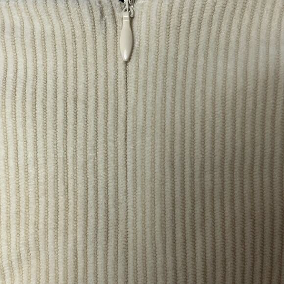 Halara High Waisted Back Zipper Split Hem 2-in-1 Corduroy Casual Skirt Brown M - Picture 4 of 12